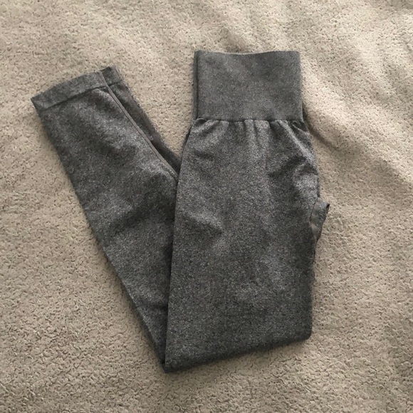 NVGTN Pants - NVGTN Black Speckled Contour Seamless Leggings